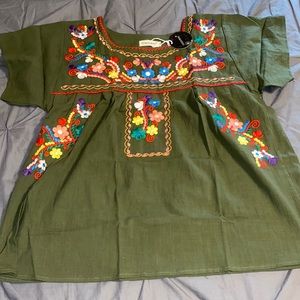 Women Mexican Blouse